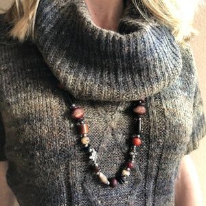 Ronni Nicole Cowl Neck Short Sleeve Winter Dress